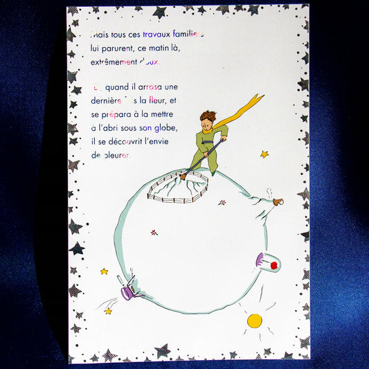 The Little Prince - Departure - Foil-Stamped Postcard