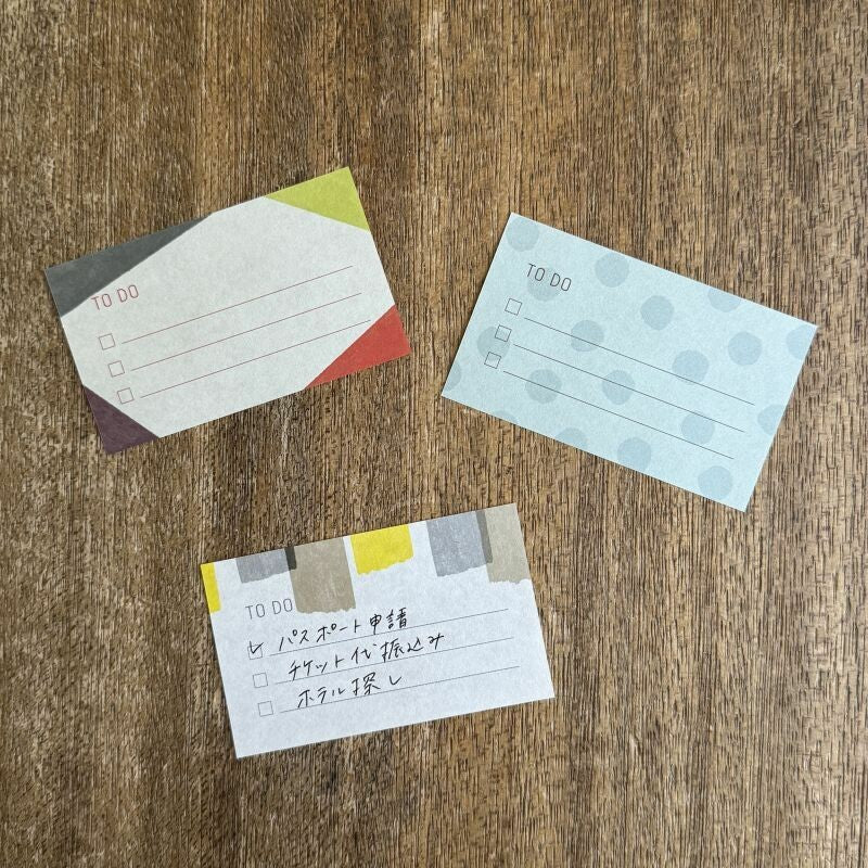 mizushima - Techo Scrap Memo - To Do (S)