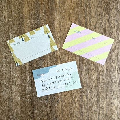 mizushima - Techo Scrap Memo - Diary (S)