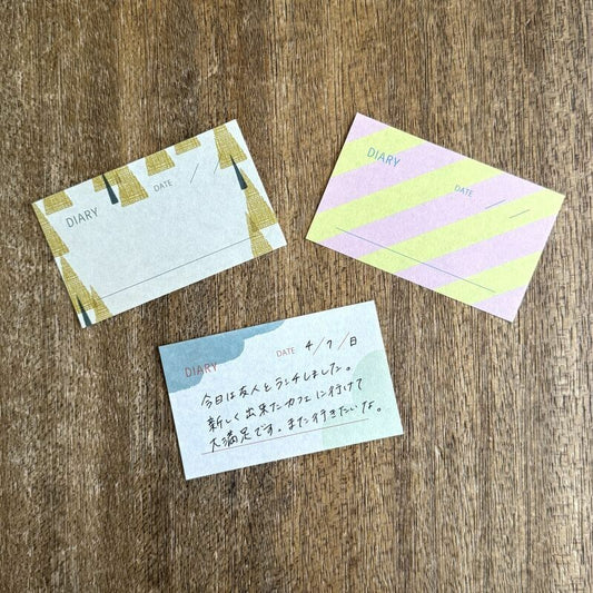 mizushima - Techo Scrap Memo - Diary (S)