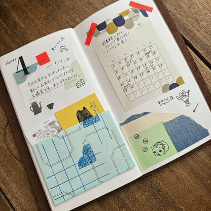 mizushima - Techo Scrap Memo - Diary (S)