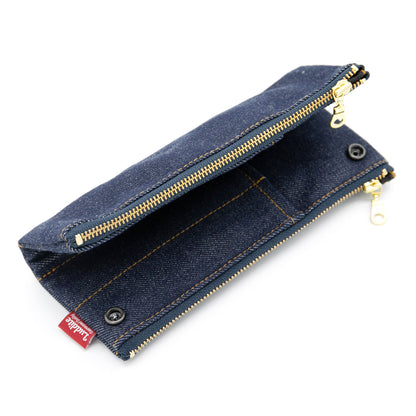 Luddite - Denim Bendy Pen Case - Okayama Denim