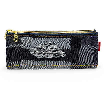 Luddite - Denim Bendy Pen Case - Random Patchwork