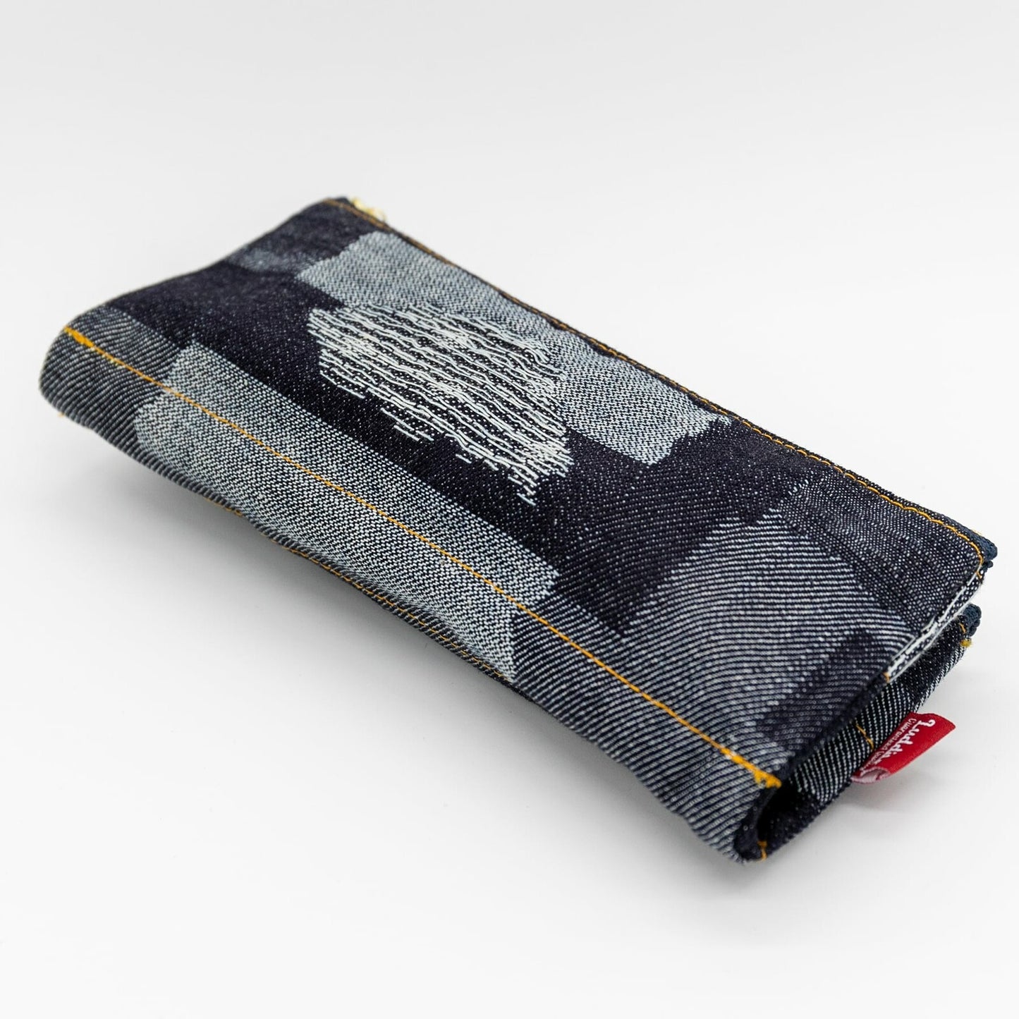 Luddite - Denim Bendy Pen Case - Random Patchwork