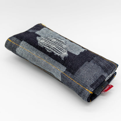 Luddite - Denim Bendy Pen Case - Random Patchwork