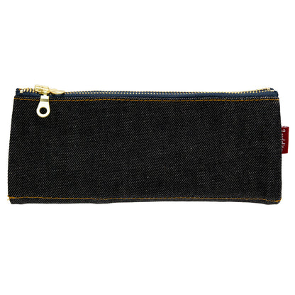 Luddite - Denim Bendy Pen Case - Black Denim