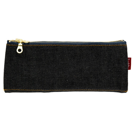 Luddite - Denim Bendy Pen Case - Black Denim