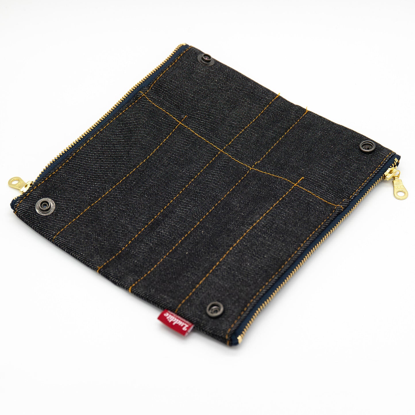 Luddite - Denim Bendy Pen Case - Black Denim