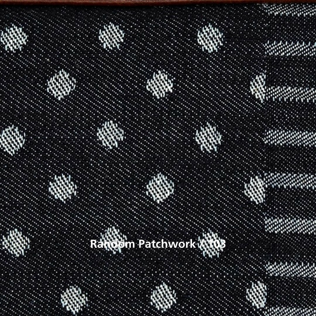 Luddite - Denim Bendy Pen Case - Random Patchwork
