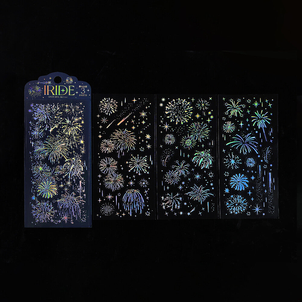 BGM Clear Stickers - Iride Vol. 2 - Fireworks