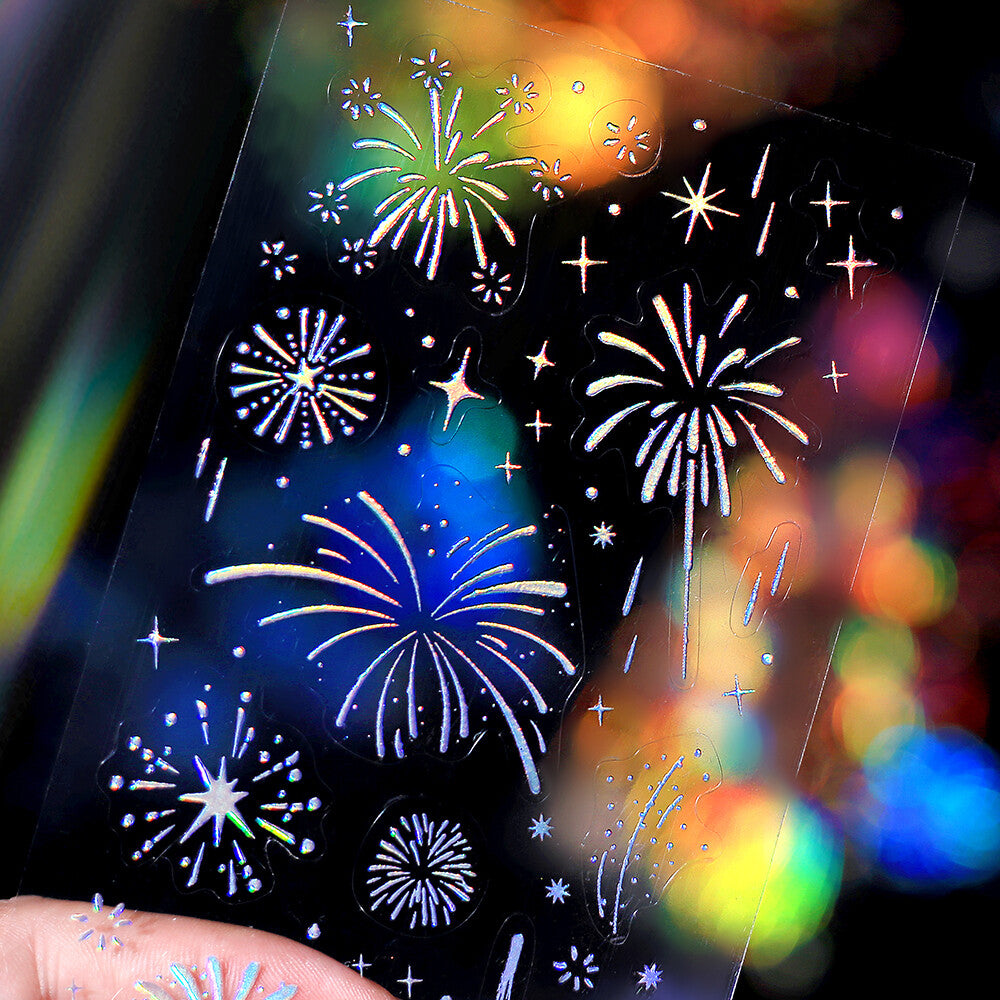 BGM Clear Stickers - Iride Vol. 2 - Fireworks