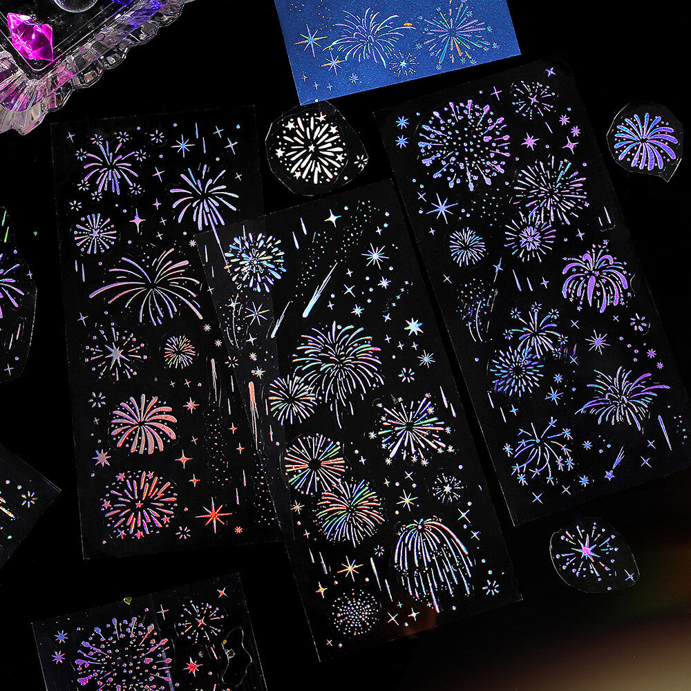 BGM Clear Stickers - Iride Vol. 2 - Fireworks