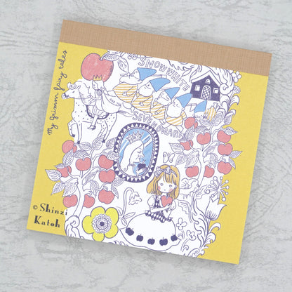 Shinzi Katoh - Memo Pad - Grimm's Fairy Tales - Snow White