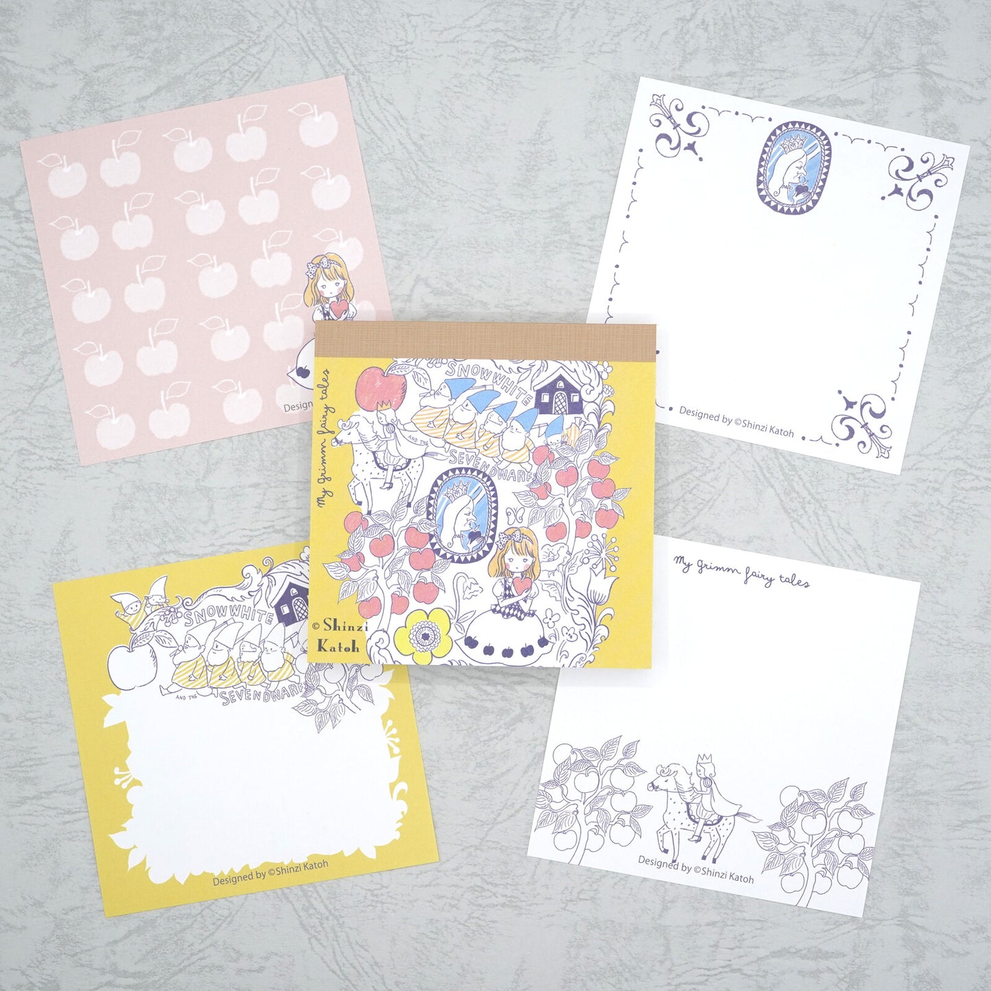 Shinzi Katoh - Memo Pad - Grimm's Fairy Tales - Snow White