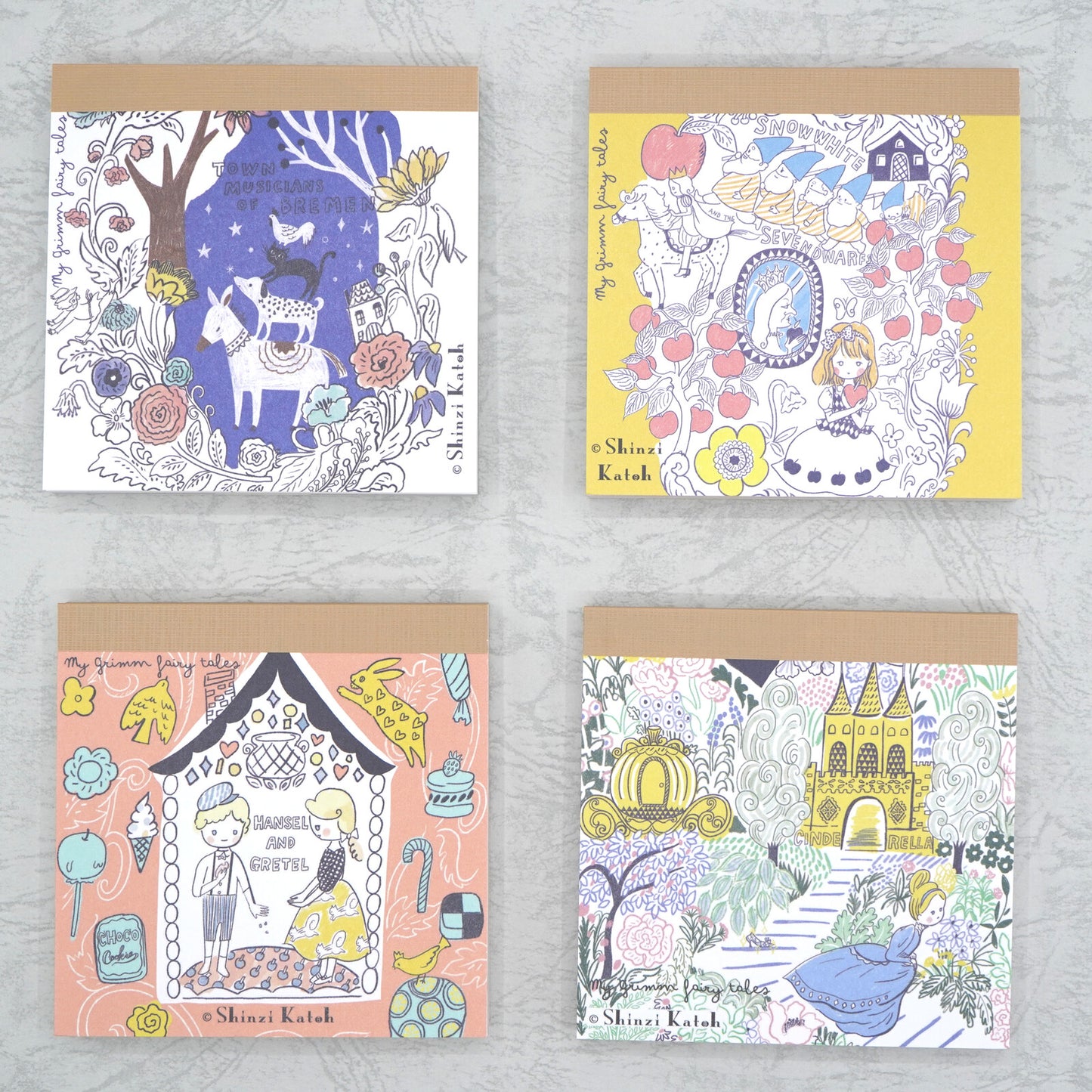 Shinzi Katoh - Memo Pad - Grimm's Fairy Tales - Snow White