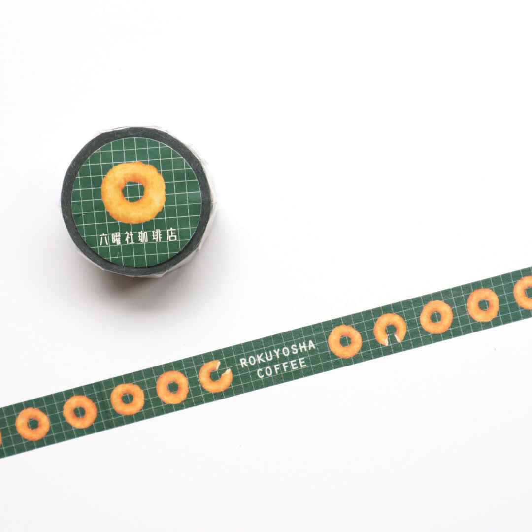 Forme - Washi Tape - Rokuyosha Coffee Shop - Fresh Donuts