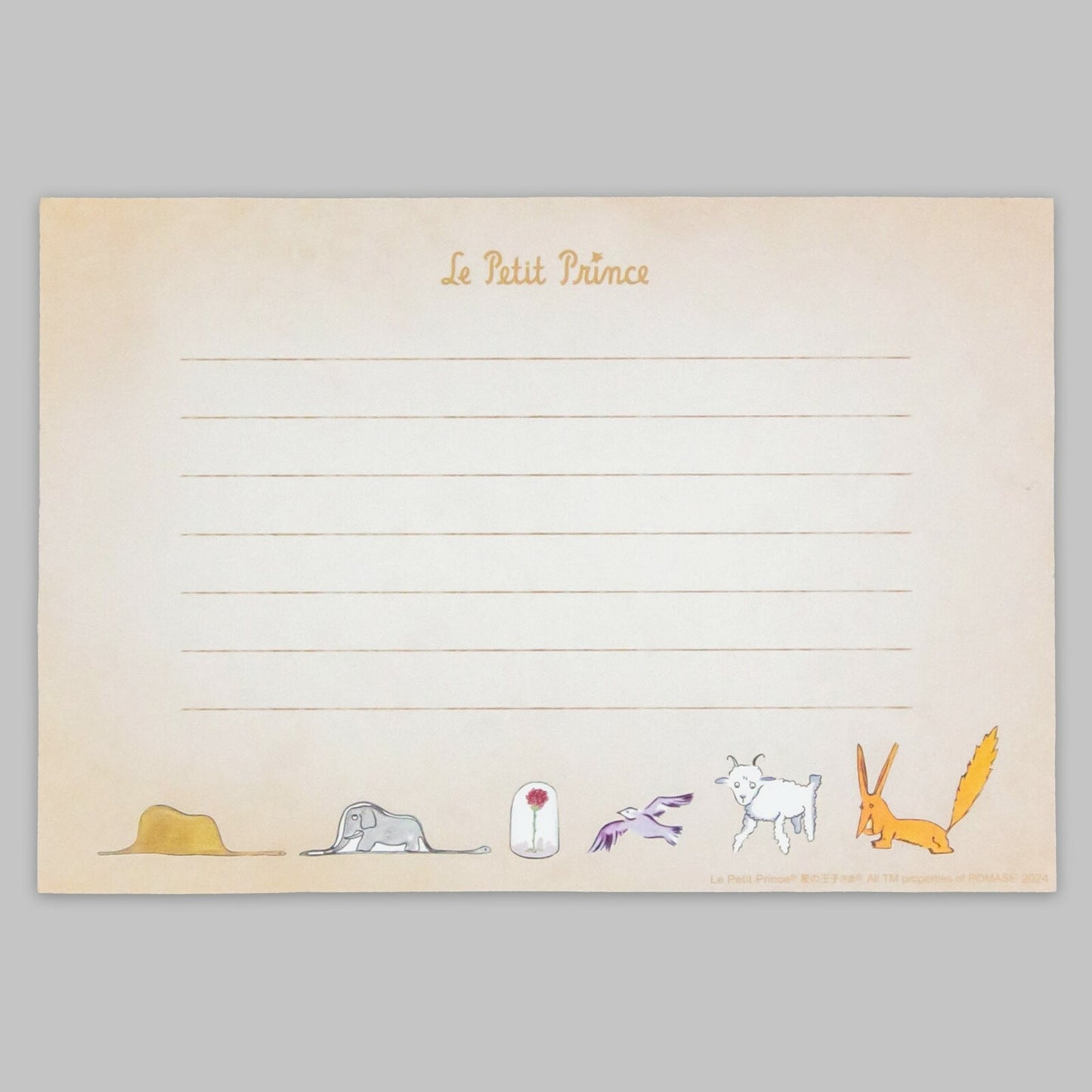 The Little Prince - Letter Set - Baobab Tree