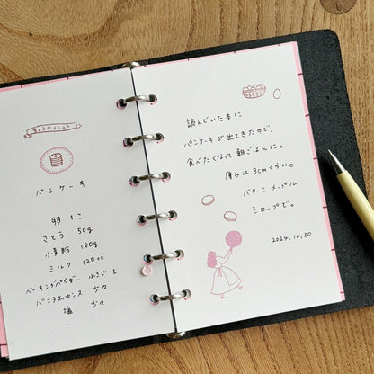 Necktie × mizushima - JIZAI Clear Stamp Box Set - Everyday Meals