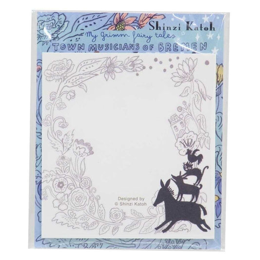 Shinzi Katoh - Sticky Notes - Grimm's Fairy Tales - Town Musicians of Bremen