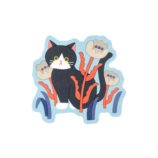 CREATORS CIRCUS x Shiho Konno - Die-Cut Sticker - Sitting