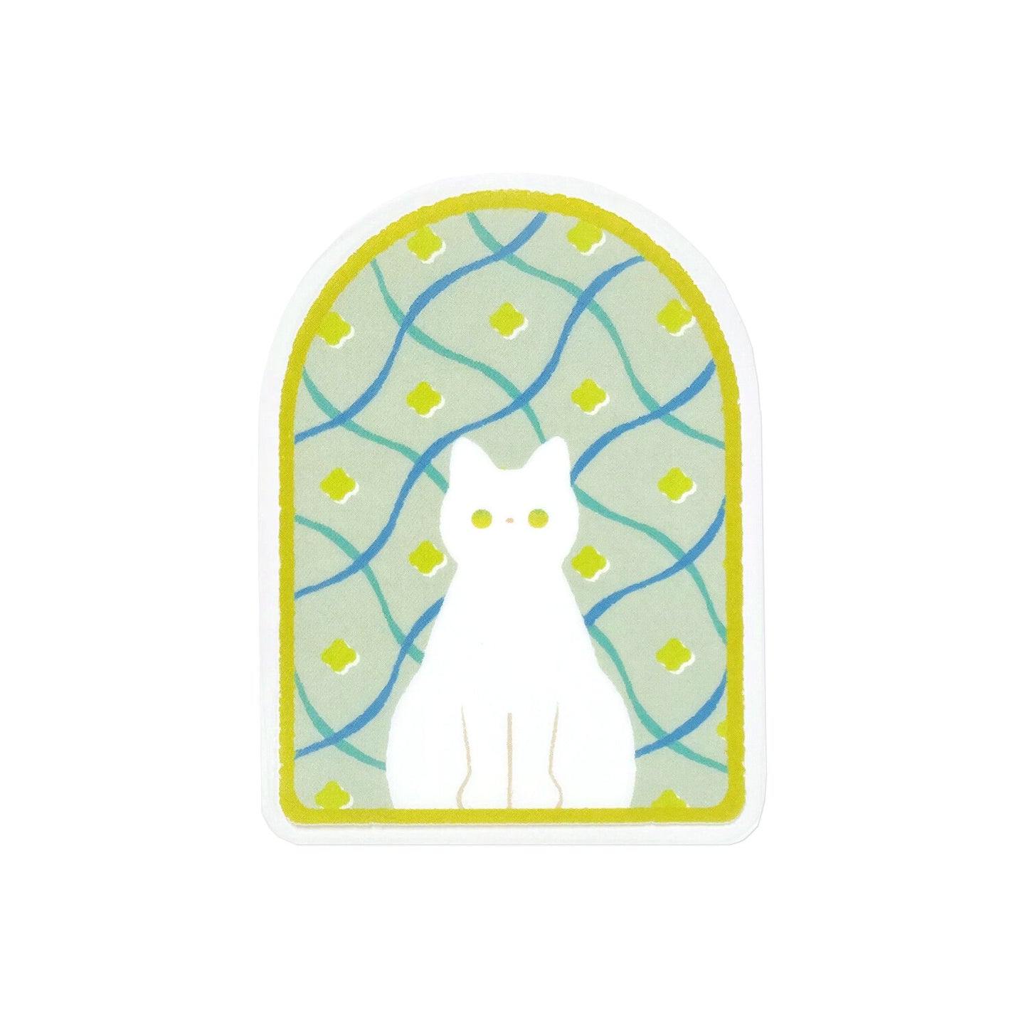 CREATORS CIRCUS x Miyashita Nodoka - Sticker - Cat by the Window