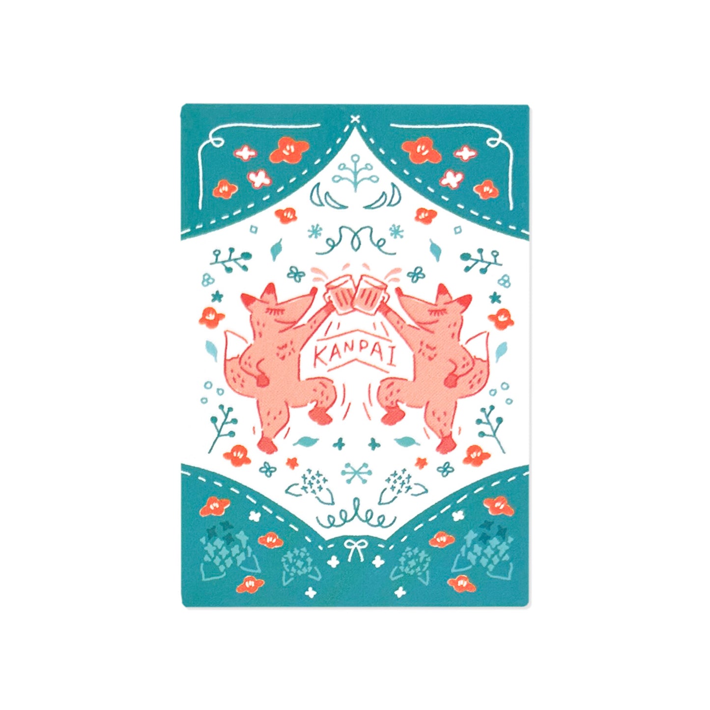 CREATORS CIRCUS x Tazzz - Sticker - Konkonkon Kanpai