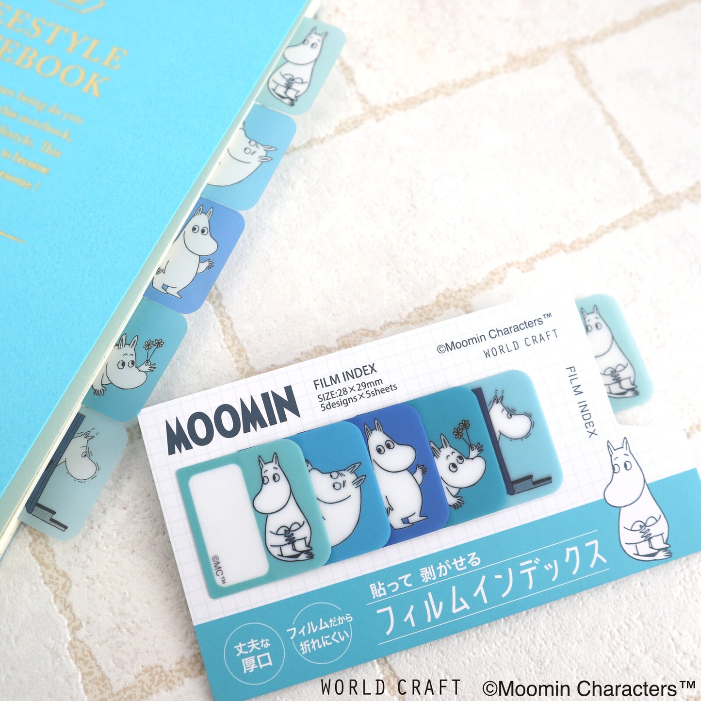 World Craft x Moomin - Index Tabs - Moomin