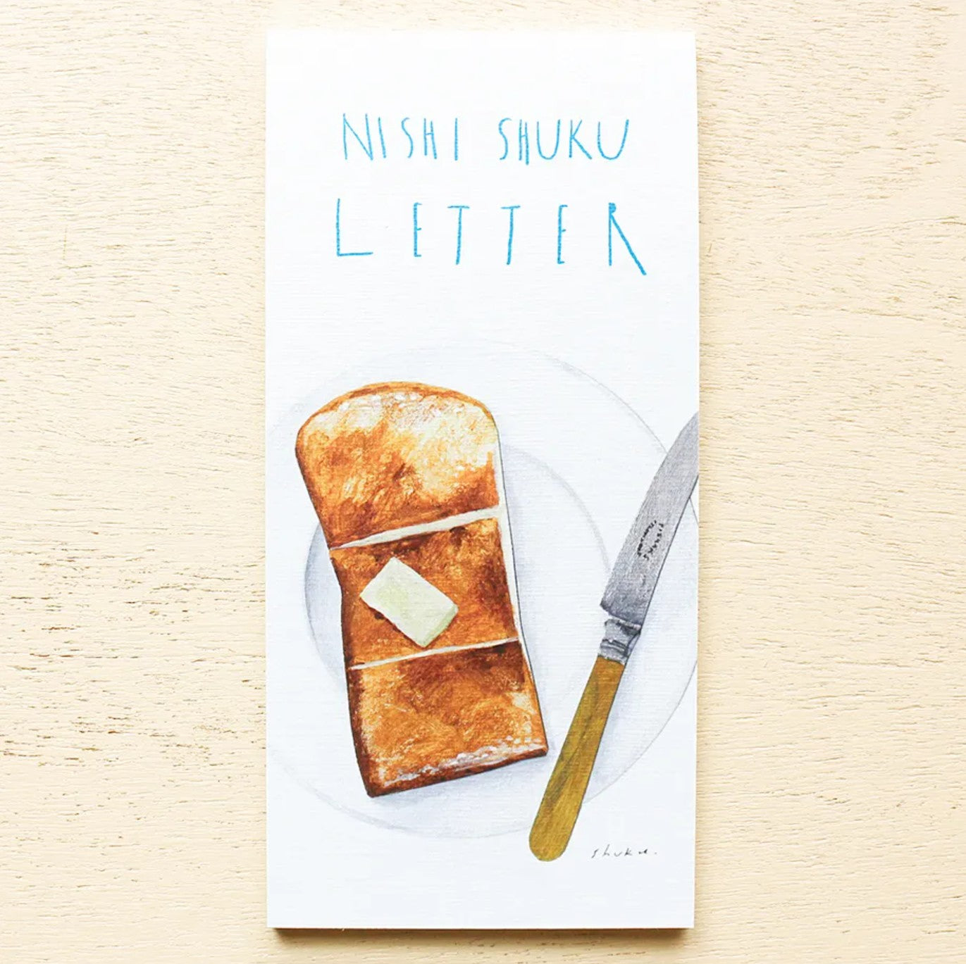 Cozyca - Notepad - Nishi Shuku - Letter