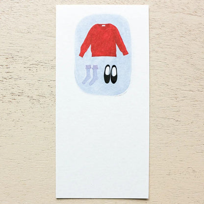 Cozyca - Notepad - Nishi Shuku - Letter