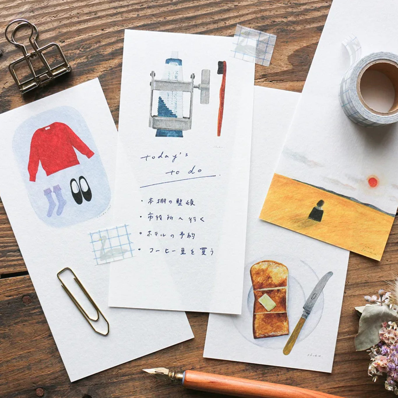 Cozyca - Notepad - Nishi Shuku - Letter