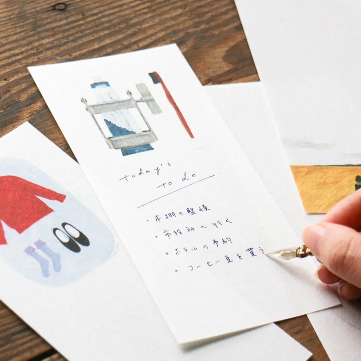 Cozyca - Notepad - Nishi Shuku - Letter