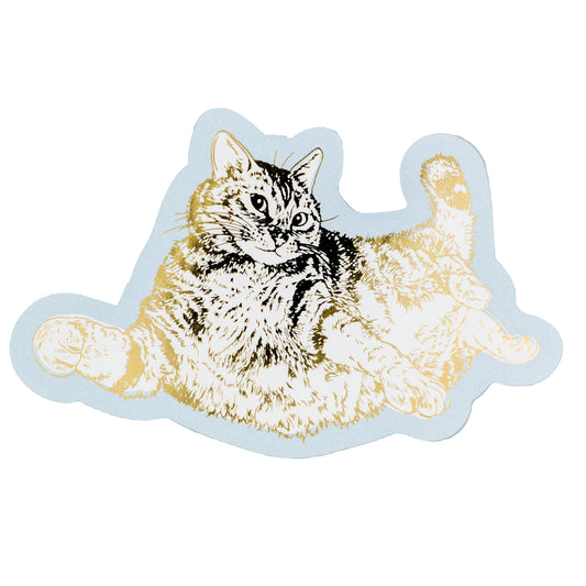 Rokkaku - Cat Art Collection - Cat Sticker - Roll