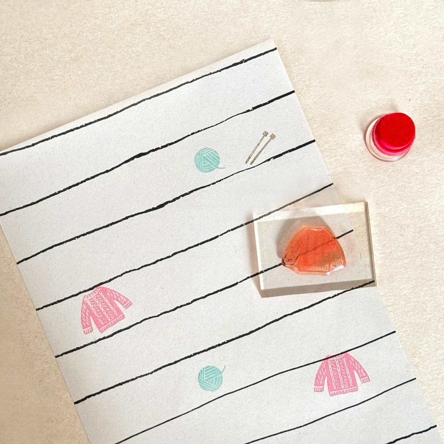 Suzuka Takeuchi × mizushima - JIZAI Clear Stamp Pocket Series - Shugei (Handicrafts)