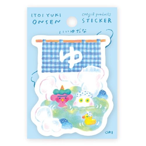 Cozyca - Sticker - Yuki Itoi - Onsen