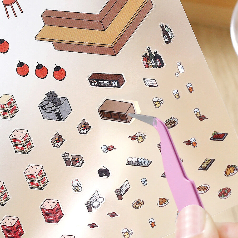 BGM - Stickers - Diorama 2.5D Stickers Vol. 1 - Izakaya
