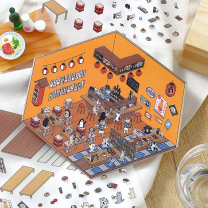 BGM - Stickers - Diorama 2.5D Stickers Vol. 1 - Izakaya