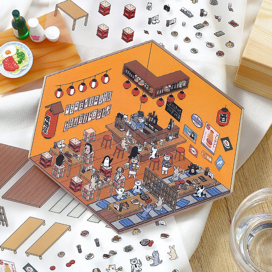 BGM - Stickers - Diorama 2.5D Stickers Vol. 1 - Izakaya