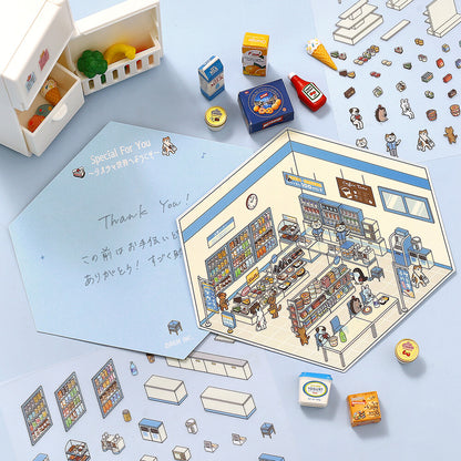 BGM - Stickers - Diorama 2.5D Stickers Vol. 1 - Convenience Store