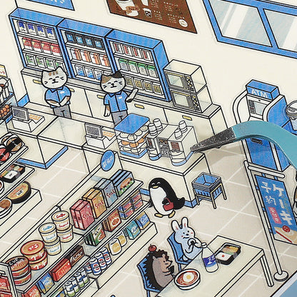 BGM - Stickers - Diorama 2.5D Stickers Vol. 1 - Convenience Store