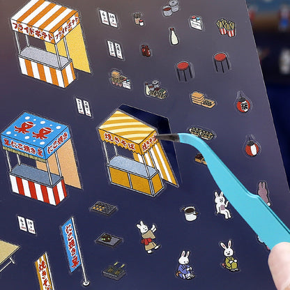 BGM - Stickers - Diorama 2.5D Stickers Vol. 1 - Festival