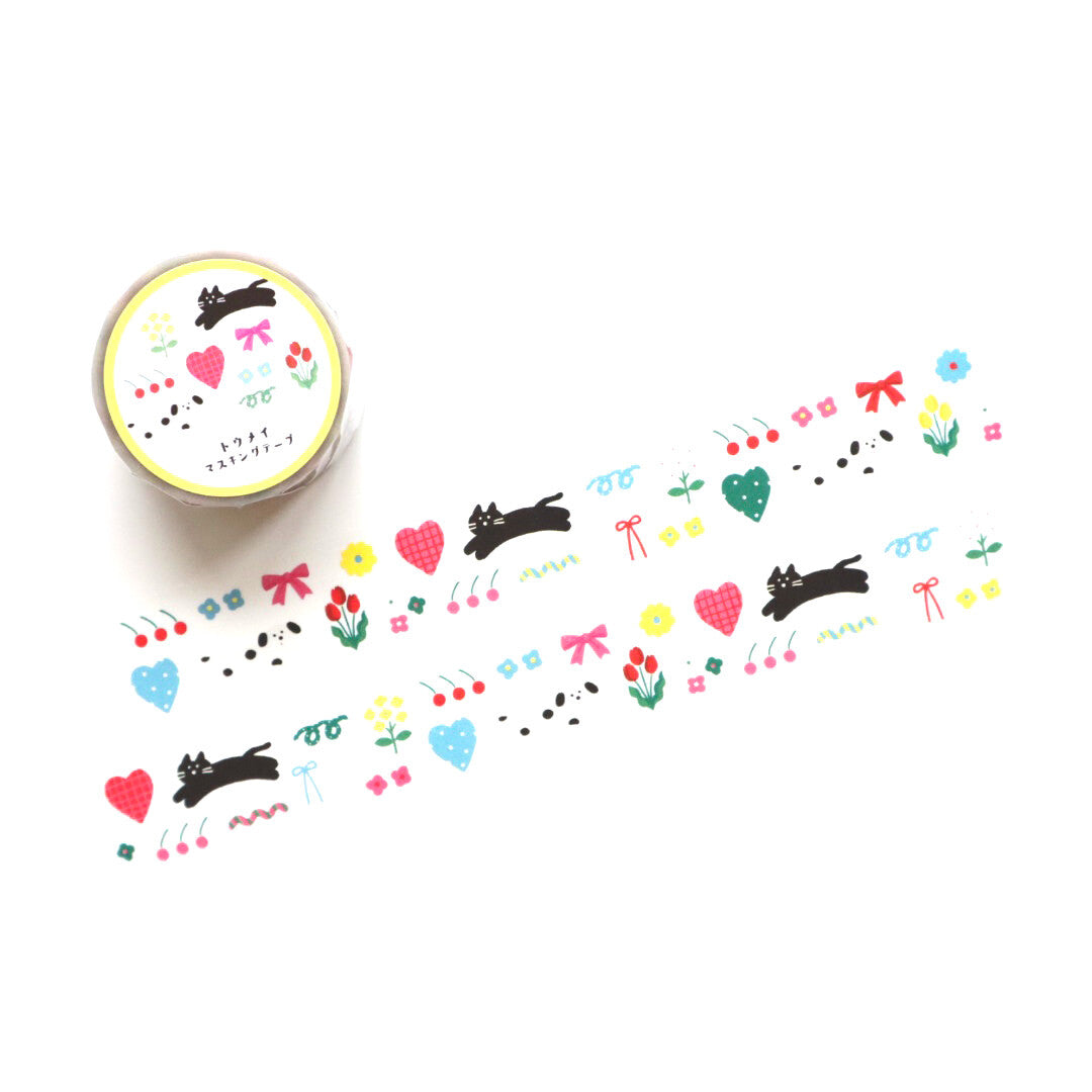 Forme - Clear Tape - Kimalle - Cats and Hearts