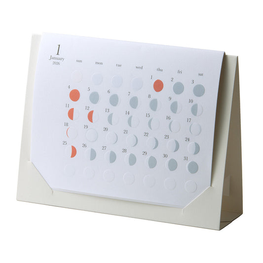 Replug 2026 Michiru Moon Calendar - Mini Desk Calendar