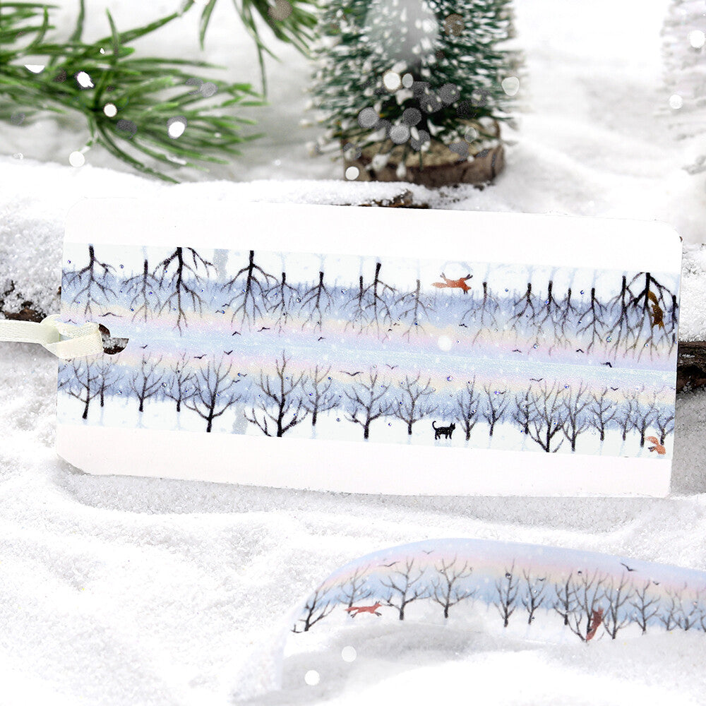 BGM Washi Tape - Winter Limited - Morning Forest Walk