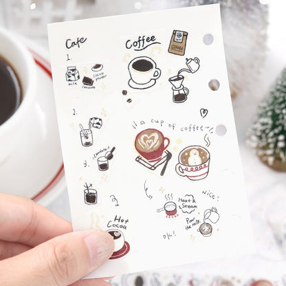 BGM Washi Tape - Winter Limited - Winter Drinks