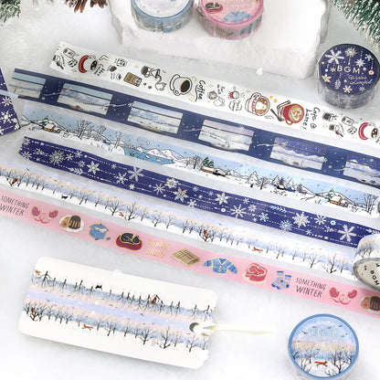 BGM Washi Tape - Winter Limited - Morning Forest Walk