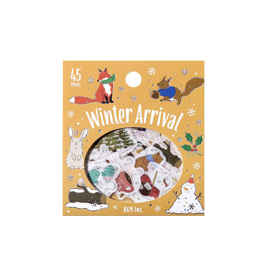 BGM Flake Stickers - Winter Limited - Winter Arrival