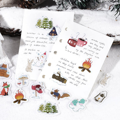 BGM Flake Stickers - Winter Limited - Winter Arrival