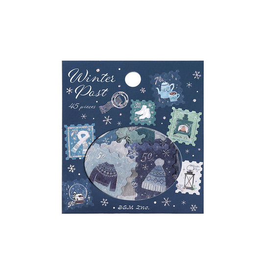 BGM Flake Stickers - Winter Limited - Post Office - Winter Letter