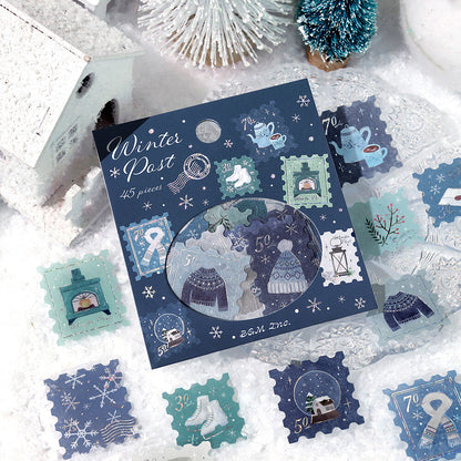 BGM Flake Stickers - Winter Limited - Post Office - Winter Letter