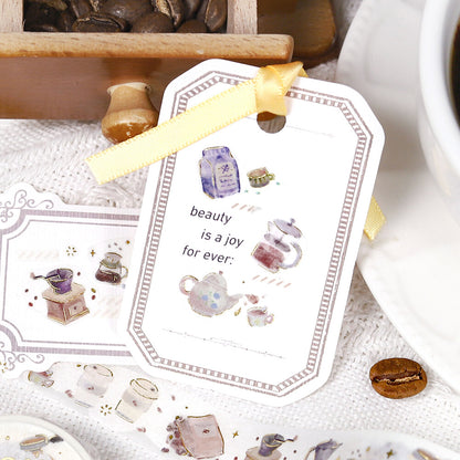 BGM Washi Tape - Enjoy Cafe